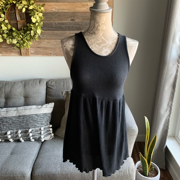 Urban Outfitters Tops - NWT UO Out From Under Rosie Swing Tank - Black